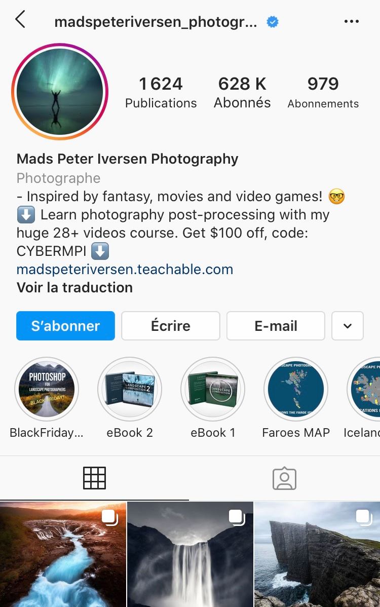 Feed Instagram Mads Peter